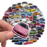 10/50/100PCS Retrofit Racing JDM Stickers