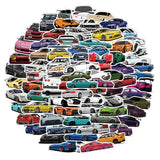 10/50/100PCS Retrofit Racing JDM Stickers