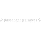 Passenger Princess 2pcs Mirror Decoration Sticker