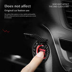 3D Metal Engine Ignition Push-to-Start Button Cover (Inspired by Lamborghini)
