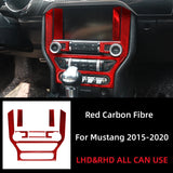 Ford Mustang GT 2015-2021 Carbon Fiber Interior Screen and Radio Cover
