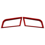 Mustang 2015-2023 Carbon Fiber Auto Dashboard Left and Right Air Vents Decal