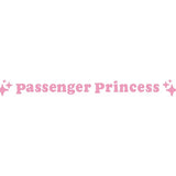 Passenger Princess 2pcs Mirror Decoration Sticker