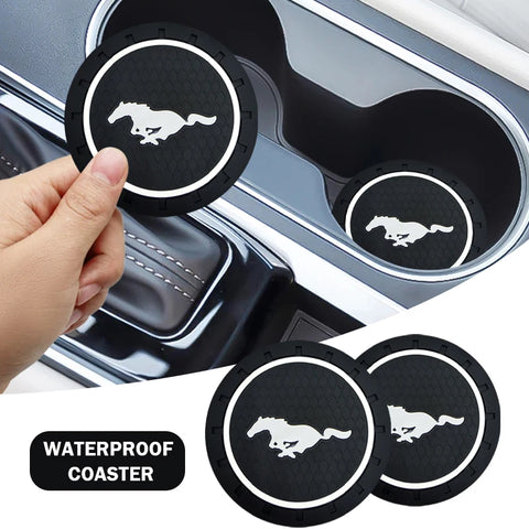 Heat-Resisting Coaster For Ford Mustang