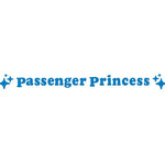 Passenger Princess 2pcs Mirror Decoration Sticker