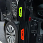 4pcs/Set Car Door Reflective Sticker For Ford Mustang