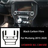 Ford Mustang GT 2015-2021 Carbon Fiber Interior Screen and Radio Cover