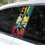 2pcs Cartoon B-Pillar Sticker Covering