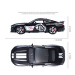 1: 32 Mustang GT500 Fast & Furious Alloy Car Model With Sound and Light Vehicle Decoration