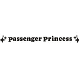 Passenger Princess 2pcs Mirror Decoration Sticker