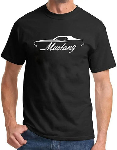 1973 Ford Mustang Hardtop Classic Outline T-shirt
