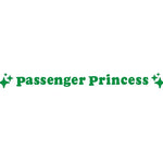 Passenger Princess 2pcs Mirror Decoration Sticker