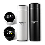 Smart LED Mustang Bottle with Temperature Display