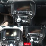 Ford Mustang GT 2015-2021 Carbon Fiber Interior Screen and Radio Cover