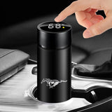Smart LED Mustang Bottle with Temperature Display