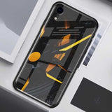 Wheel Tempered Glass Case for Iphone