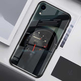 Wheel Tempered Glass Case for Iphone