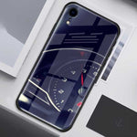 Wheel Tempered Glass Case for Iphone