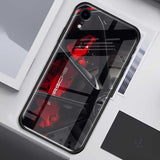 Wheel Tempered Glass Case for Iphone