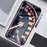 Wheel Tempered Glass Case for Iphone