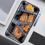Wheel Tempered Glass Case for Iphone