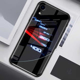 Wheel Tempered Glass Case for Iphone