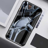 Wheel Tempered Glass Case for Iphone