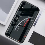 Wheel Tempered Glass Case for Iphone