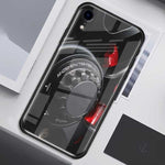 Wheel Tempered Glass Case for Iphone