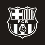 FC Barcelona Car Sticker